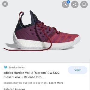 adidas Harden Vol.2 - 'Maroon'